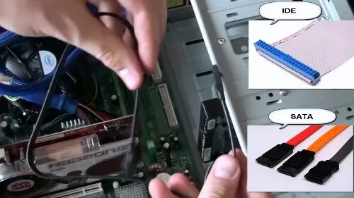 Подключения жесткого диска к материнской. Как подключить sata 3 к материнской плате. сата кабель от жесткого диска к материнской плате. как подключить жесткий диск sata 2.5. как подключить ide жесткий диск к материнской плате.