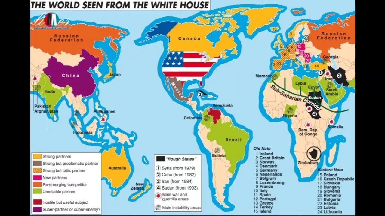 We see the world. Хартланд США. Map 46. Heartland versus Rimland. See the World. Heartland versus Rimland.