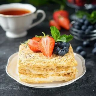 Классический вкусный наполеон