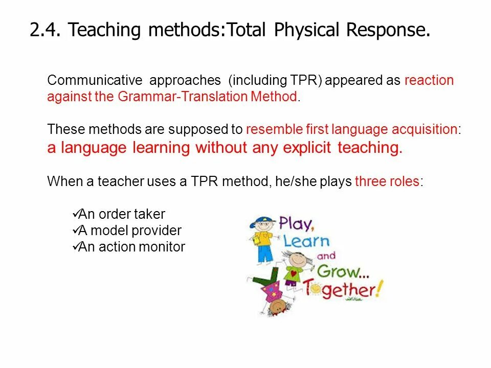 Total physical response метод. Метод TPR total physical response. Метод TPR. Метод TPR В английском.