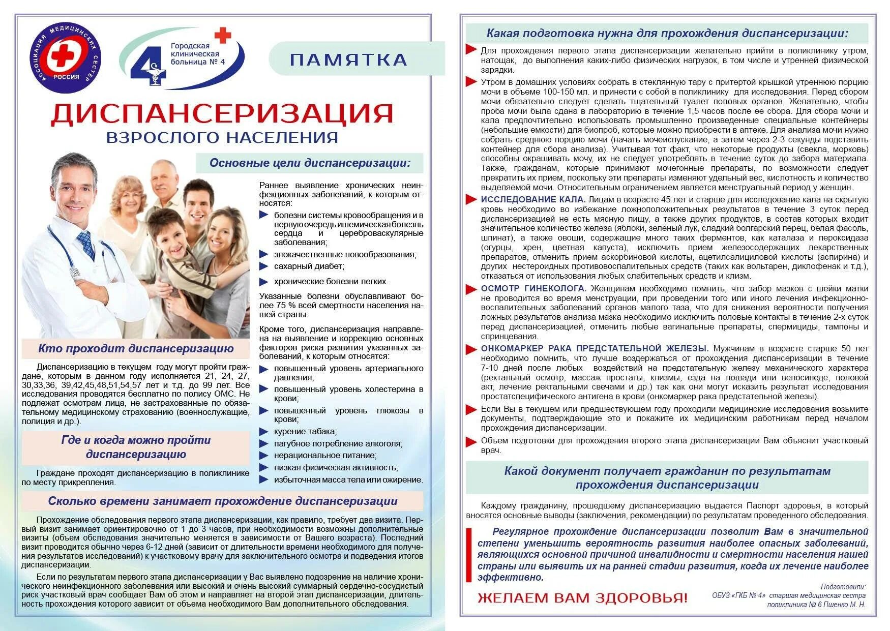 Как оформить диспансеризацию