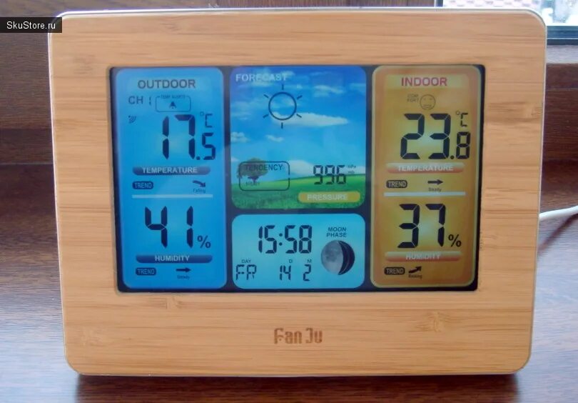 Fanju метеостанция инструкция