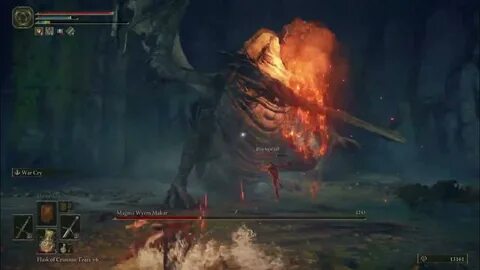 Магмовый змей elden ring