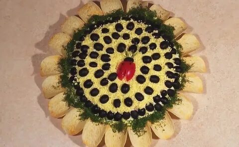 Подсолнух с печенью
