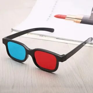 3d очки красный