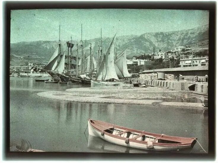 Ялтинского фотографа Петра Веденисова. Ялта 1910. Ялта 1913 год. Крым 19 век. Early 30