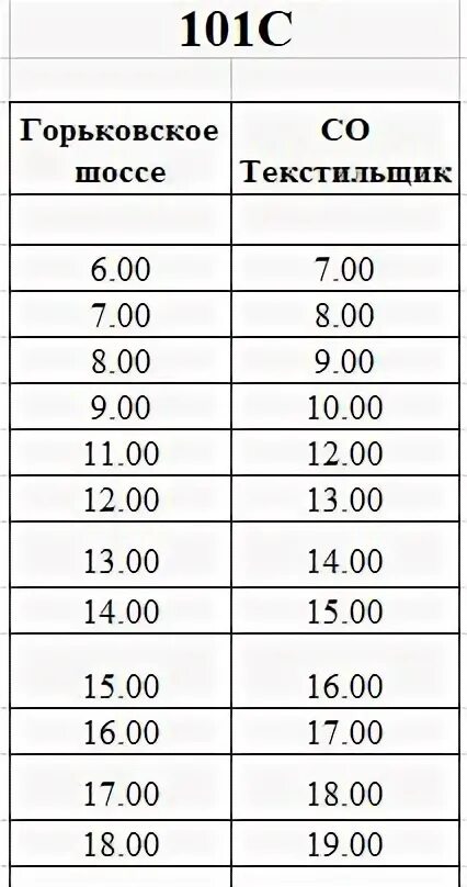 18 маршрут казань расписание