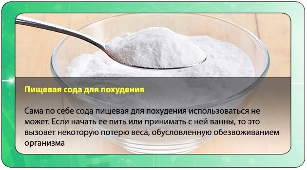 Сода с водой пить для похудения