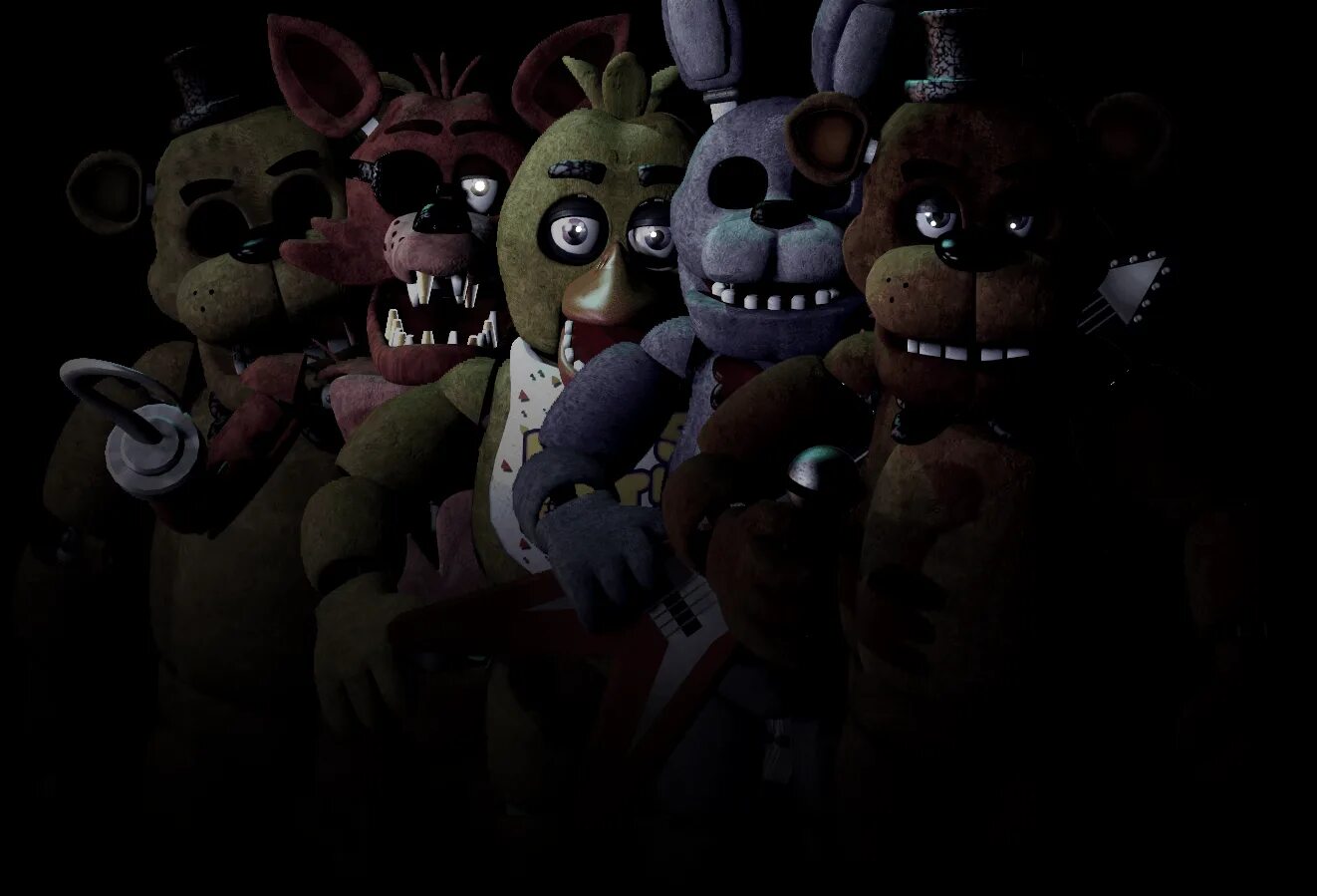 Фредди фазбер пять ночей 1 часть. Fnaf 1 оригинальная версия. Аниматроники фнаф 1. Фнаф 1 фнаф 1. Фредди фнаф 1.