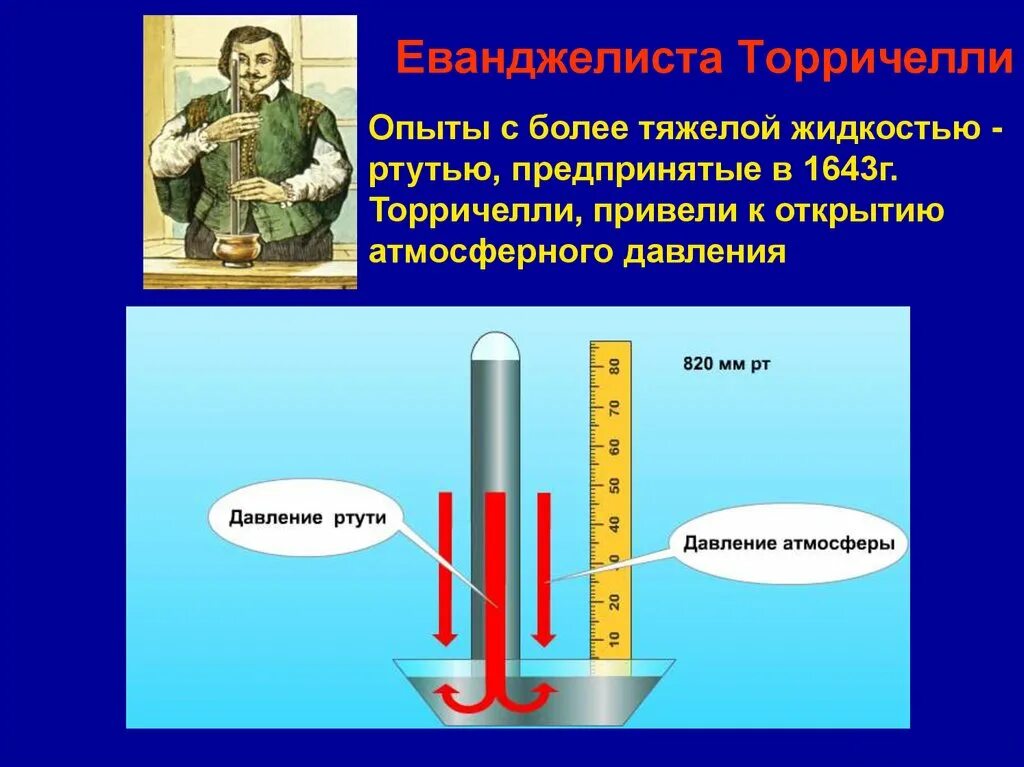Физика 7 класс измерение атмосферного давления опыт Торричелли. Измерение атмосферного давления опыт Торричелли  барометр. Опыт Торричелли 7 класс. Опыт Эванджелиста Торричелли. Сила атмосферного давления действует на ртуть