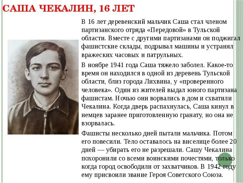 Саша чекалин подвиг. Саша Чекалин Пионер герой. Партизанский отряд Саши Чекалина. Дети герои Саша Чекалин.