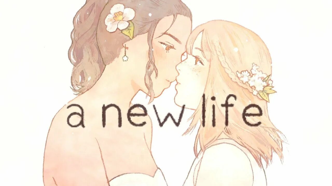 Find new life. A New Life новелла. A New Life Angela he. New Life game. A New Life арты.