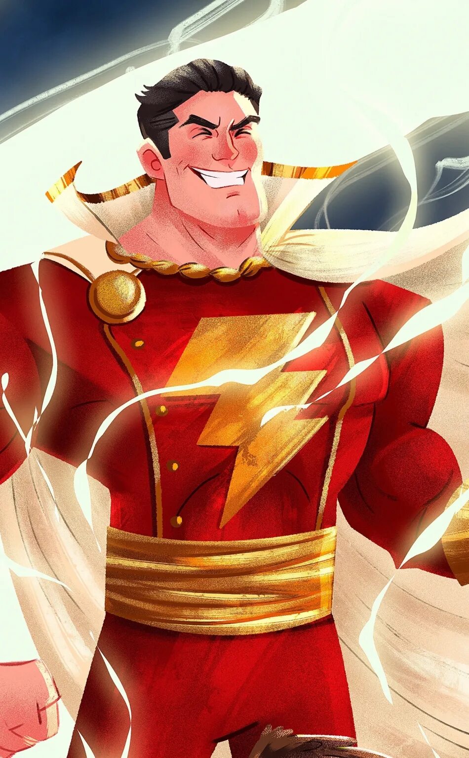 Сделай шазам. Шазам супергерой. шазам art. шазам 4к. шазам dc art.
