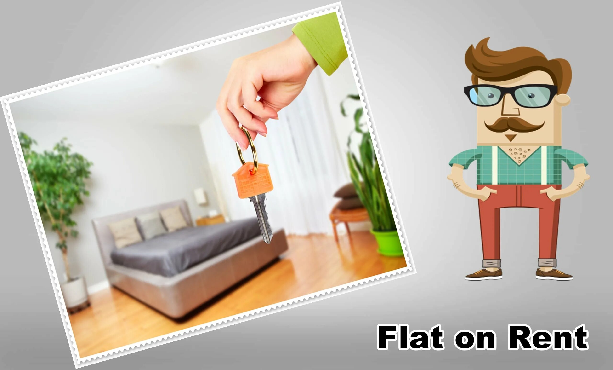 Flat to rent. Rent a Flat advertisement. Renting a Flat. Renting a Flat Dialogue. They a new flat