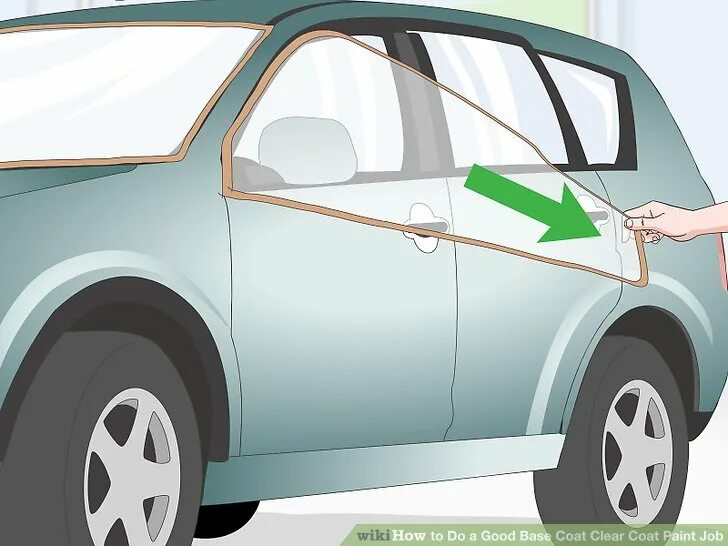 Auto base. How to do a good base coat clear coat paint job.