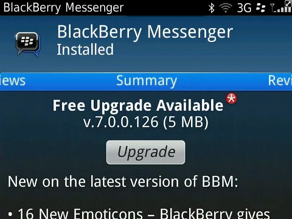 Upgrade available. Upgrade available