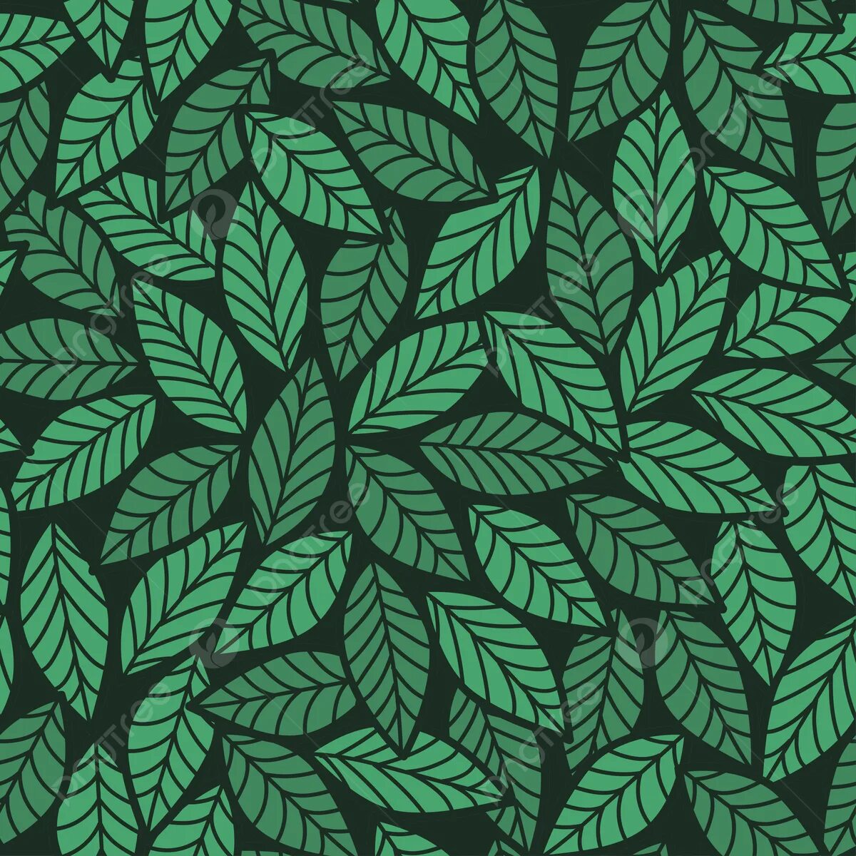 Leaves pattern