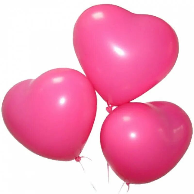 Три воздушных шарика. Воздушный шарик. Розовые шары. Воздушные шары сердечки. Шарики в виде сердечек.