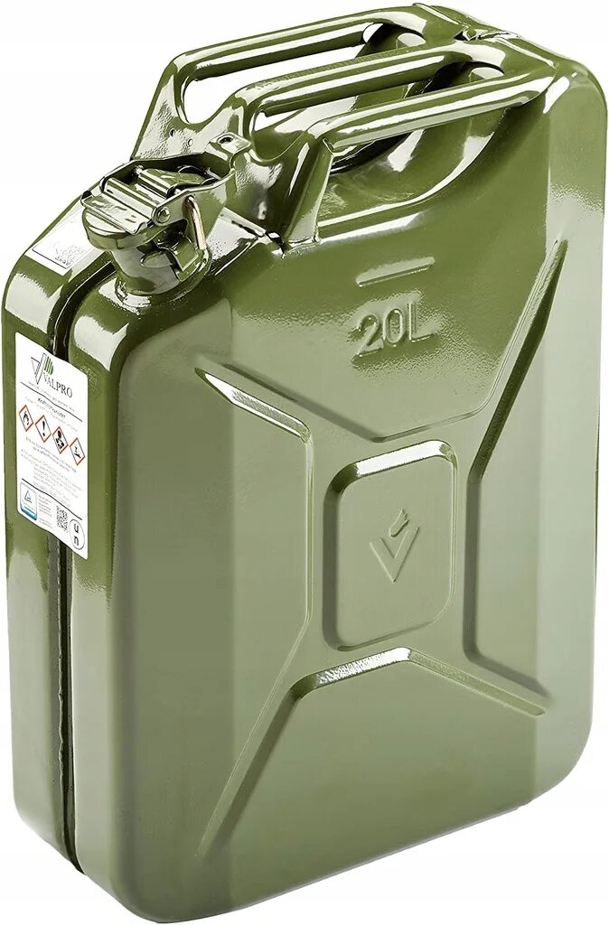 Канистра VALPRO. Канистра для бензина 20l. Канистра 2 l VALPRO. VALPRO канистра стальная 20л Classic line, Латвия. Канистра для бензина 10 литров металлическая купить