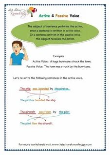 Rewrite the sentences into passive voice mother