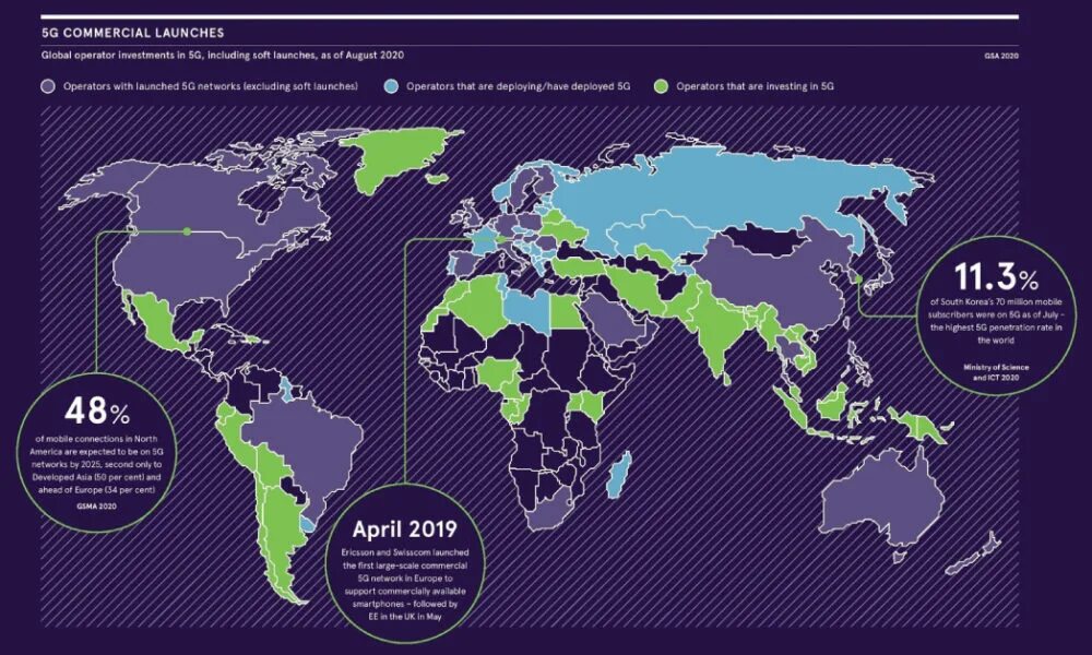 Где есть 5. Покрытие 5g в мире. Карта мира 5g. Карта сетей 5g. Внедрение 3g по странам.