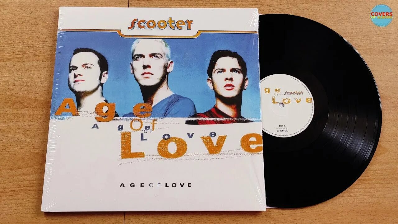 Scooter age. Scooter age of Love. Диск Scooter age Love. Цветная пластинка Scooter. Scooter age of Love Vinyl.