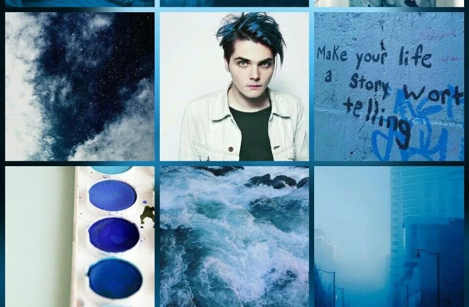 Way to blue. My Chemical Romance Эстетика. My Chemical Romance aesthetic. My Chemical Romance Revenge Эстетика. Романс Эстетика.