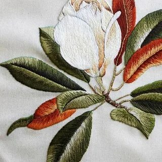 Как вышивать гладью