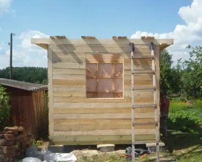 Баня из досок своими руками на даче
