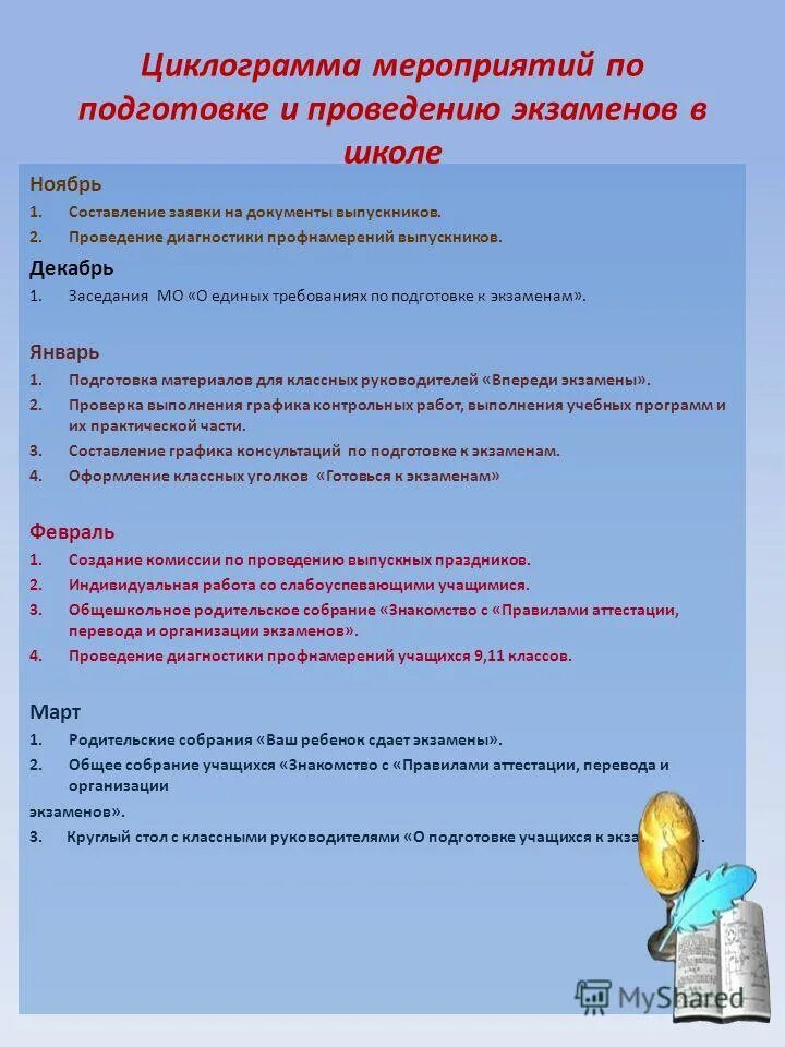 Программа экзамен аттестация. Программа экзамен аттестация