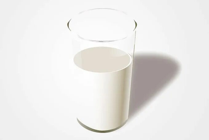 Молоко в стакане. Молоко в стакане на белом фоне. Полстакана молока. Стакан молока на белом фоне. There are some milk in the glass
