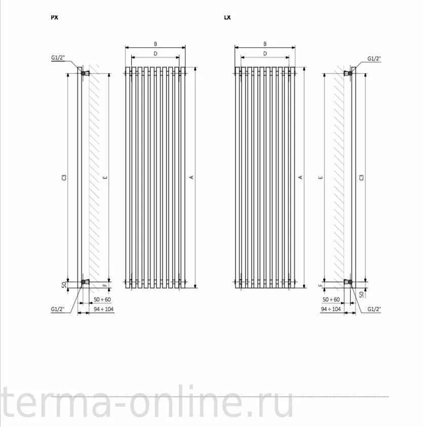 Высота вертикального радиатора. Радиатор Tune VWS. Terma Tune VWS 1800x490. Дизайн радиатор terma Tune VWS 1800x290. Радиатор вертикальный алюминиевый 1500мм.