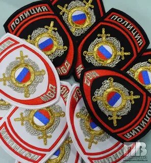 Шевроны на форме полиции