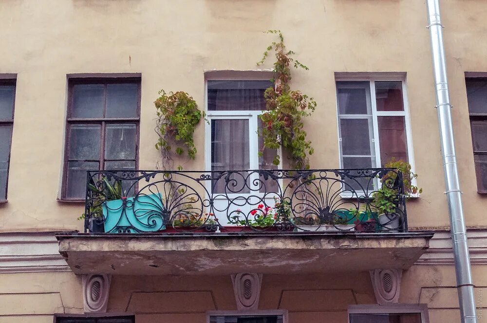 Балконы петербурга фото