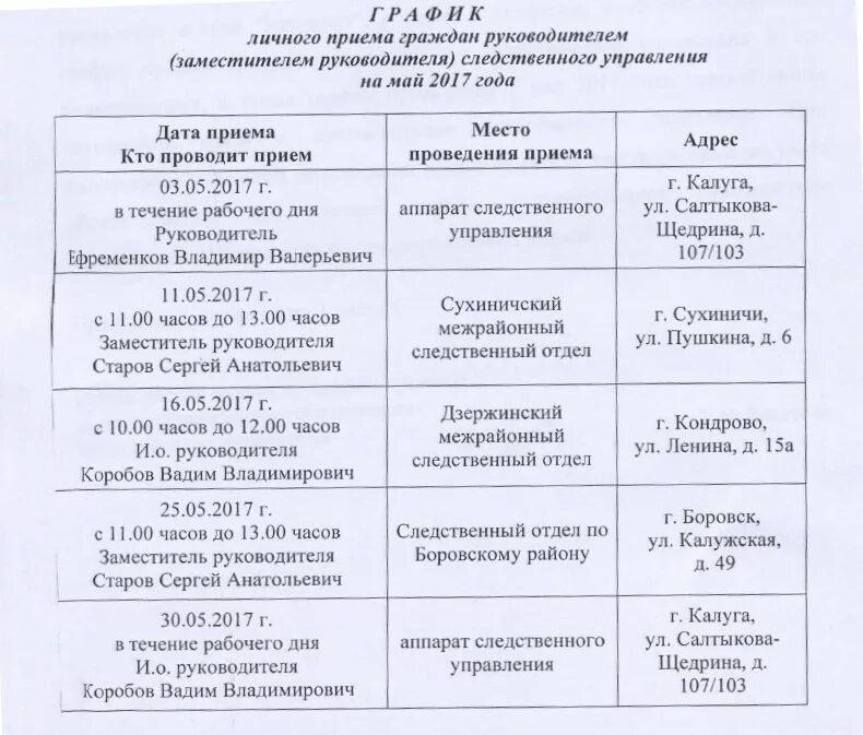 Номер телефона земельного отдела. График приема граждан. График приема руководителя. Расписание приема граждан. График работы прокуратуры.