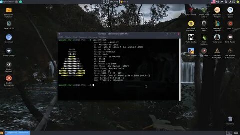 Linux занимаемое место