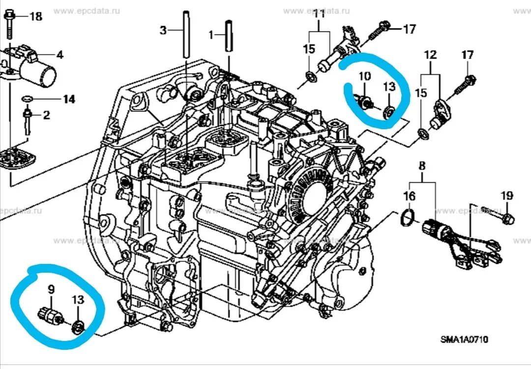 Какие датчики стоят на коробке. Датчик АКПП Хонда Одиссей 2008. Датчик давления масла АКПП Honda стрим. Датчик скорости Хонда стрим1.7. Датчик давления 3 передачи Honda CR-V.
