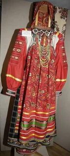 Рязанский народный костюм женский