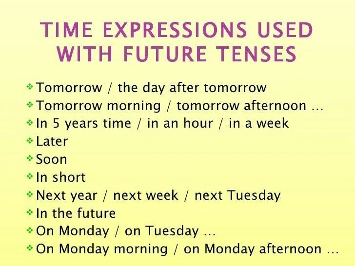 Future expressions. Future simple time expressions. Маркеры времени Future simple Tense. Сигналы Future simple. Future simple Tense — будущее простое время.
