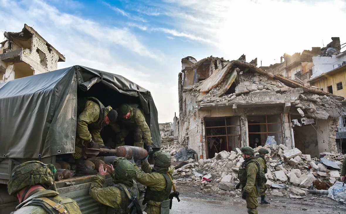Сирия сколько военных. Солдаты РФ В Алеппо.