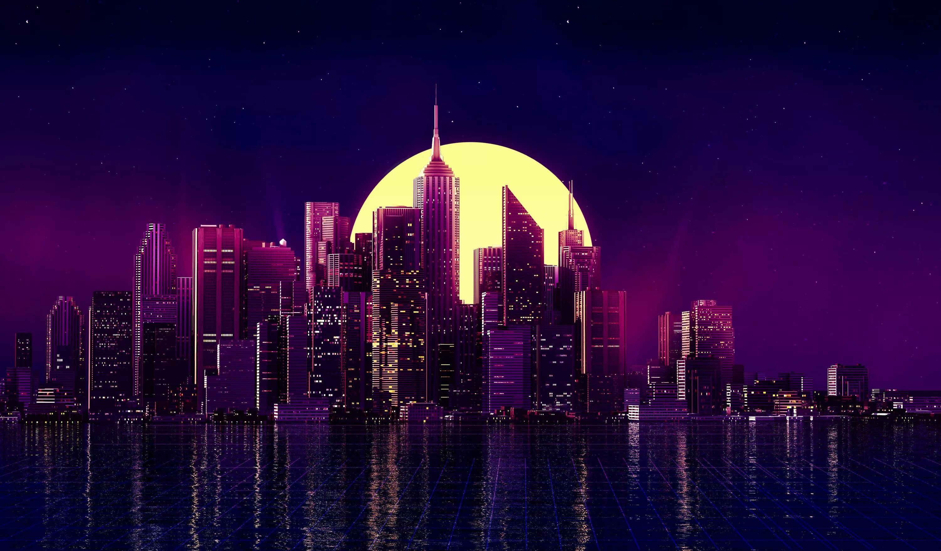 Dark synthwave