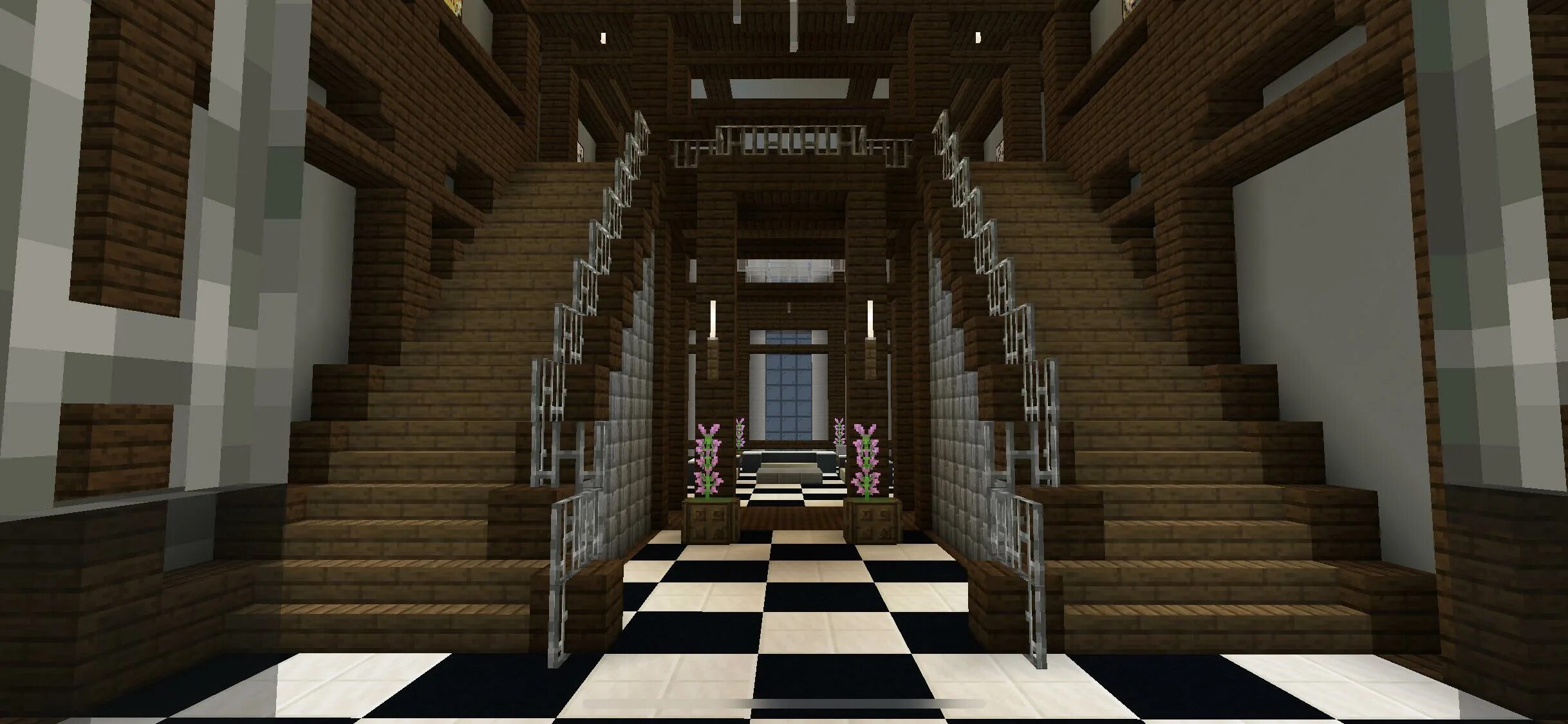 Как сделать красивую лестницу в майнкрафте. Oak stairs майнкрафт. лестница в майнкрафте в доме. красивая лестница в майнкрафте в доме. лестница на второй этаж в майнкрафте.