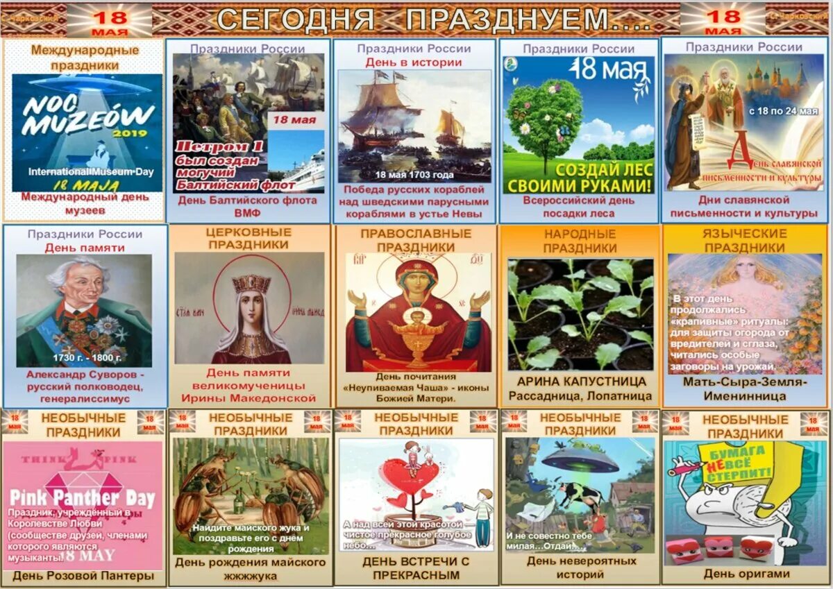 Приметы на 18 мая 2025. 18 мая праздник. 18 мая календарь. какой сегодня праздник 18 мая. 18 апреля какой праздник.