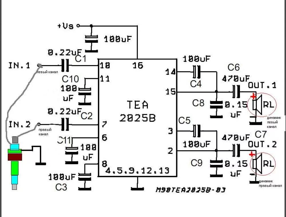Pin on amplifier