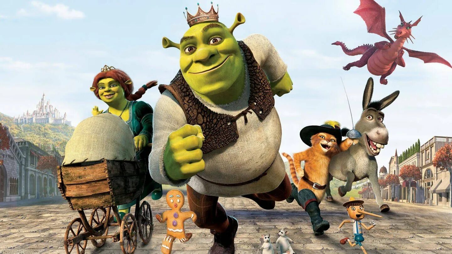 Shrek 2 characters
