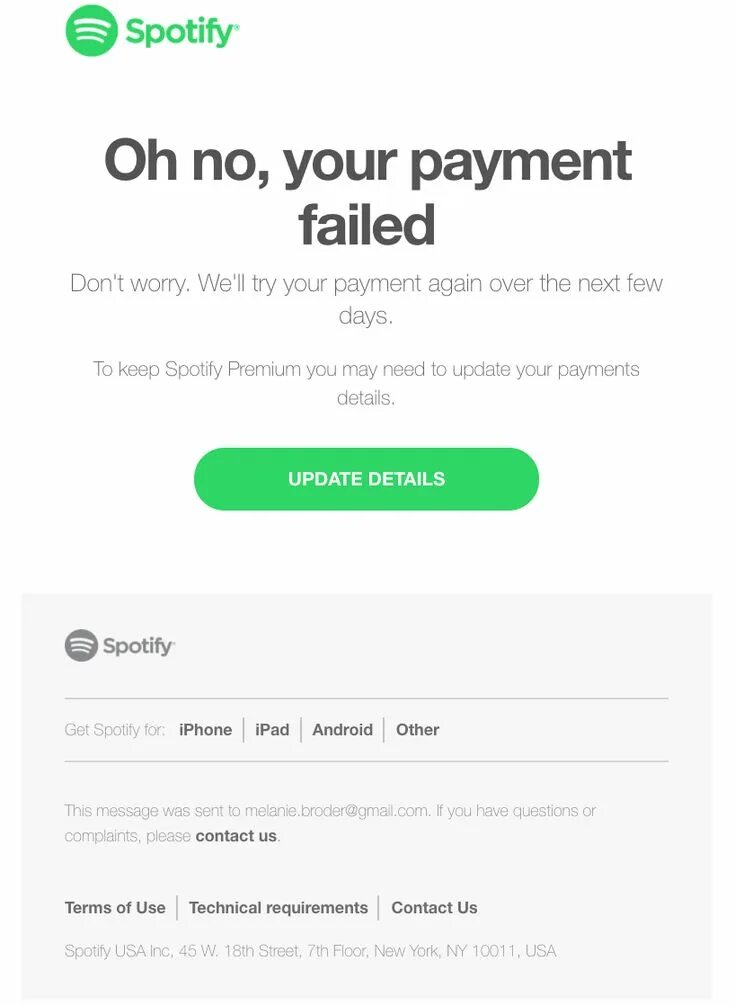 Payment failed please try again. Payment failed. kind reminder email. payment failed page. payment successful.