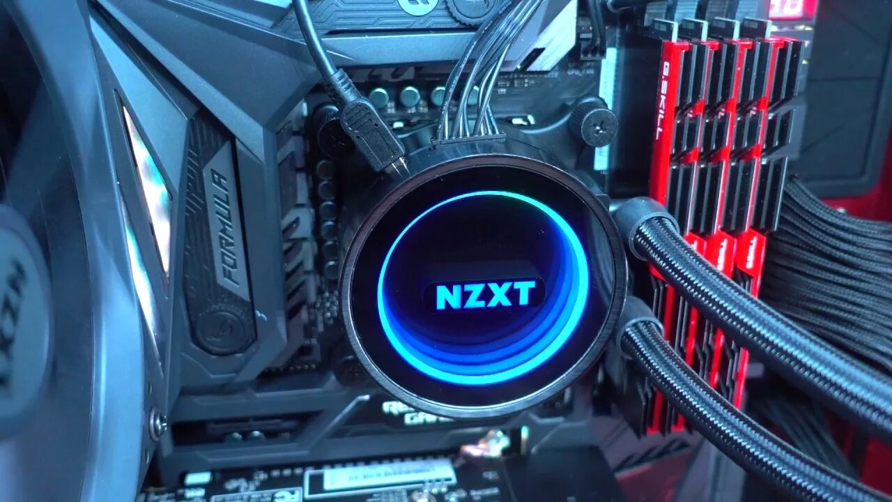 NZXT x62. СЖО " NZXT Kraken x62. Водянка NZXT Kraken. Kraken водяное охлаждение.