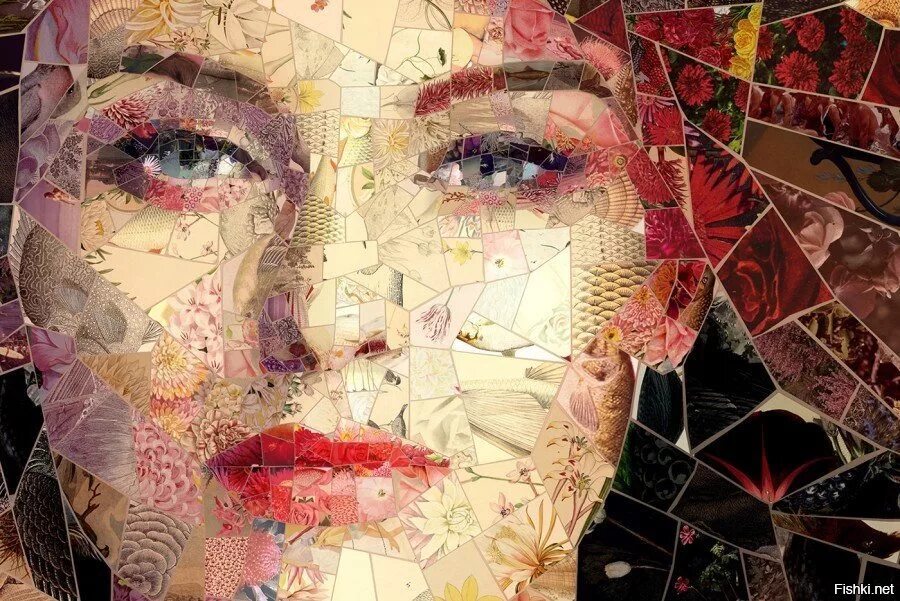 Картина 4 буквы. Художник Charis Tsevis. Харис Цевис (Charis Tsevis). Коллаж искусство. Коллаж мозаика.