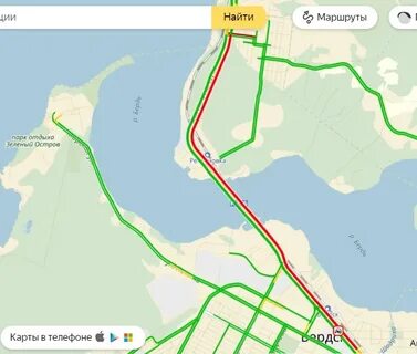Пробки бердск