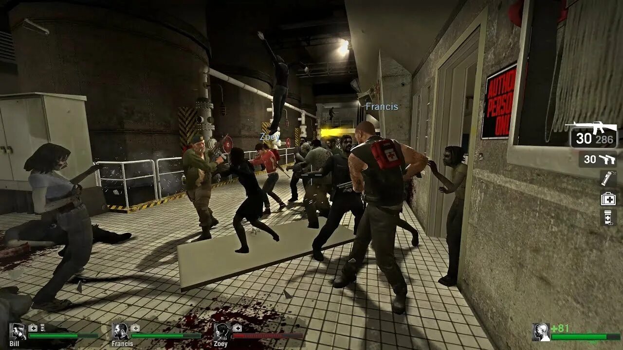 Left 4 bots. Left 4 bots